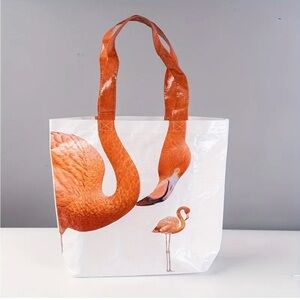 Creative Flamingo Themed Large Shoulder Reusable Shopping Tote